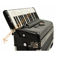 Scandalli Polifonico IX 37 key 96 bass decorated piano accordion. MIDI options available.